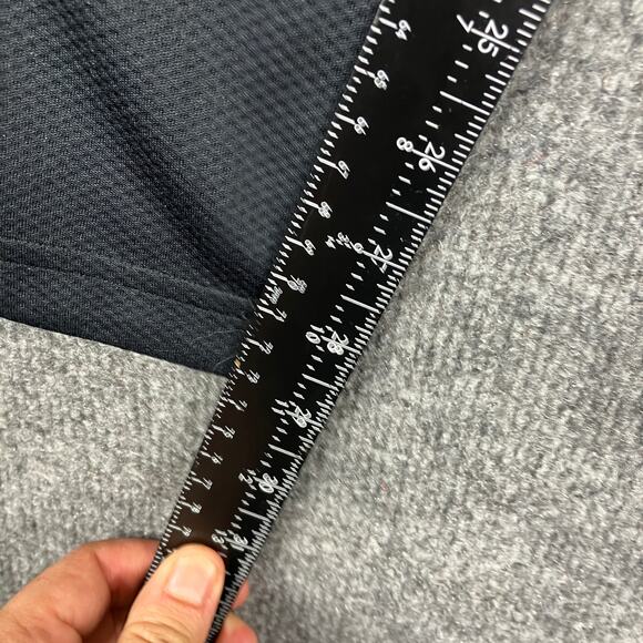 Reebok Track Pants Mens Size L Black Stripe Lightweight Athletic Drawstring - Picture 4 of 10